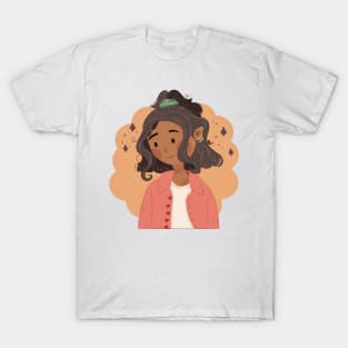 The Jacketed Charms of a Cute Girl T-Shirt